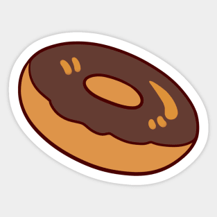 Chocolate Donut Sticker